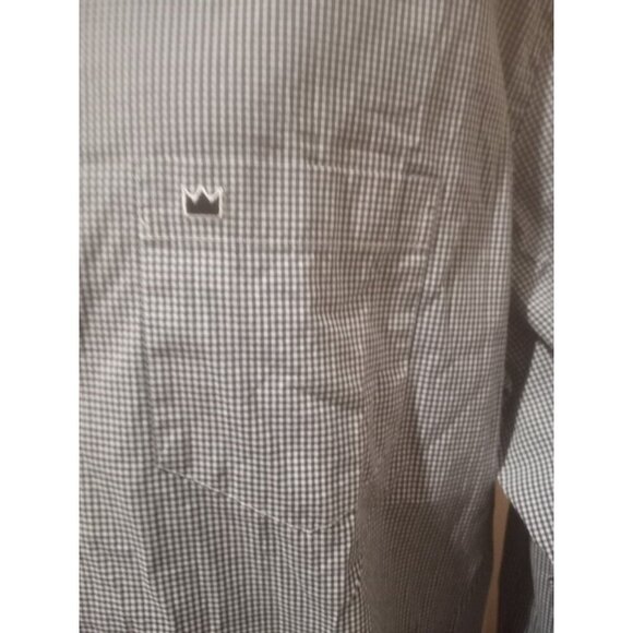 NWT Men Crown & Ivy Motion Flex Classic Fit Blue White Golf Dress Shirt XL New - Picture 6 of 15